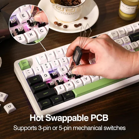 Механическая клавиатура AULA F87 87 клавиш RGB