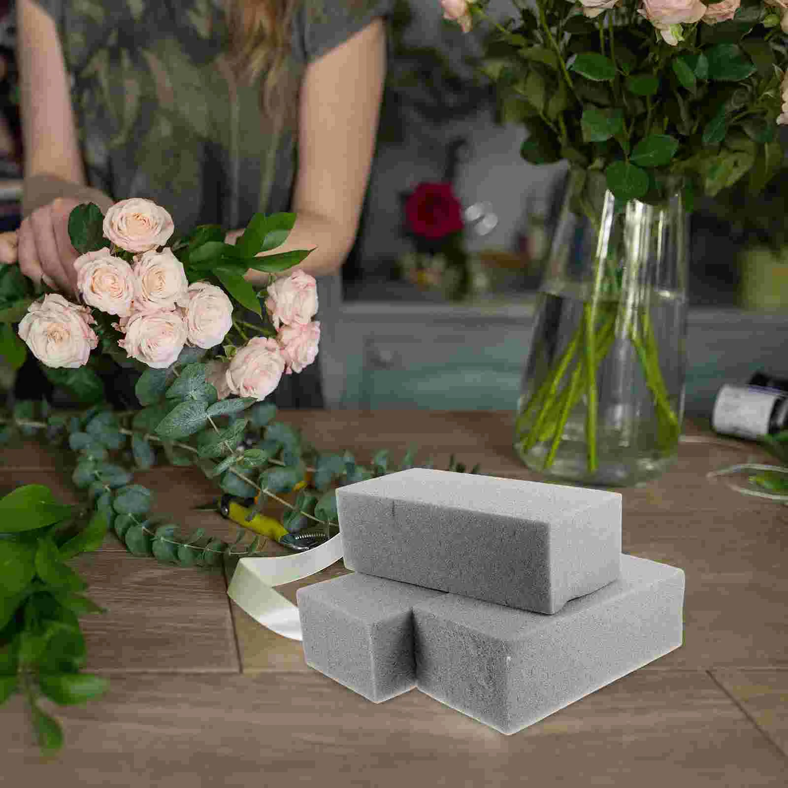 5 Pcs Floral Foam Bricks Flowers Crafts Blocks Board Packing Liner Express Insert Arrangement Professional