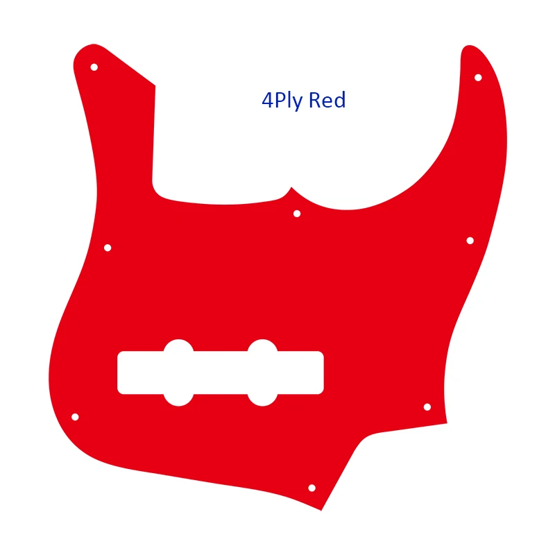 Fei Man Custom Pickguard - For MIJ ASH Jazz Bass 22 Fret 8 Holes Jazz Bass Guitar Pickguard Scratch Plate Multicolor Selection