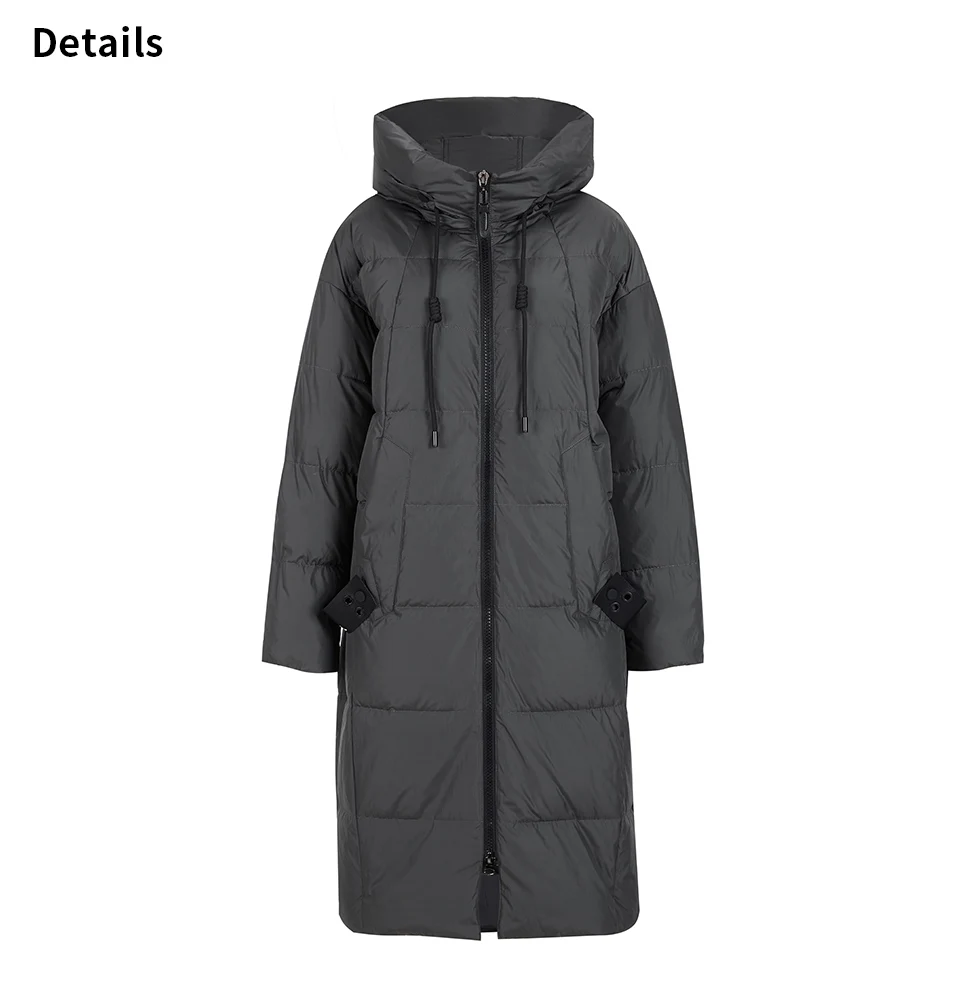 Astrid 2022 Winter new arrival down jacket women loose clothing outerwear quality with a hood fashion style winter coat AR-7038