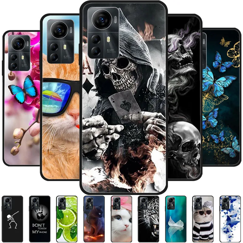 For ZTE Blade A72s Case Luxury TPU Soft Silicone Phone Cover for ZTE Blade A72s Cases Protector Lovely Bumper  72s A72s Fundas