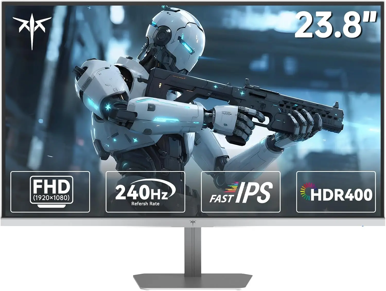 Moniteur de jeu KTC 240 Hz 24 Zoll | FHD@240 Hz | Panneau IPS rapide | 1m | 400 cd/ ㎡ Helligkeit, HDR400