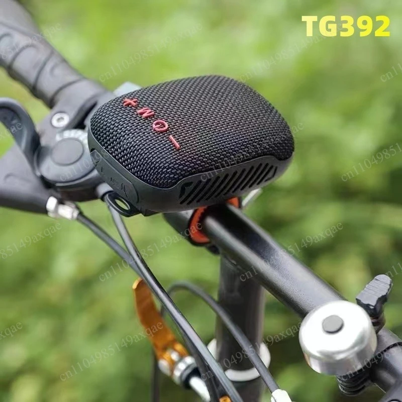 TG392 cycling bluetooth speaker tws couplet fabric card radio speaker portable waterproof bluetooth
