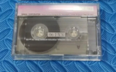 For koneian kx-i 90 brand new and unopened blank cassette tape authentic collection nostalgic