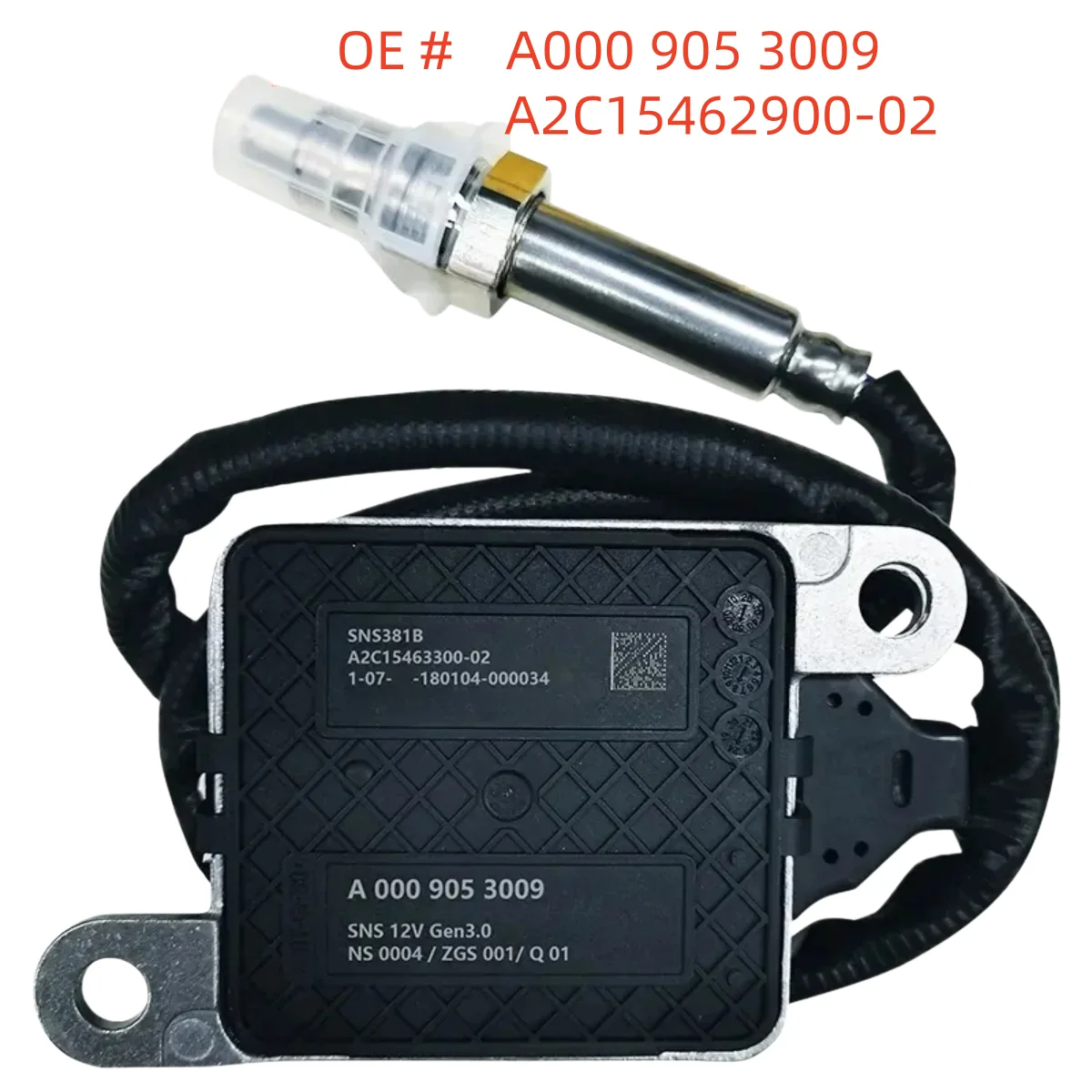 

High quality A000 905 3009 A2C15462900-02 Nox sensor nitrogen oxide sensor For Mercedes-Benz