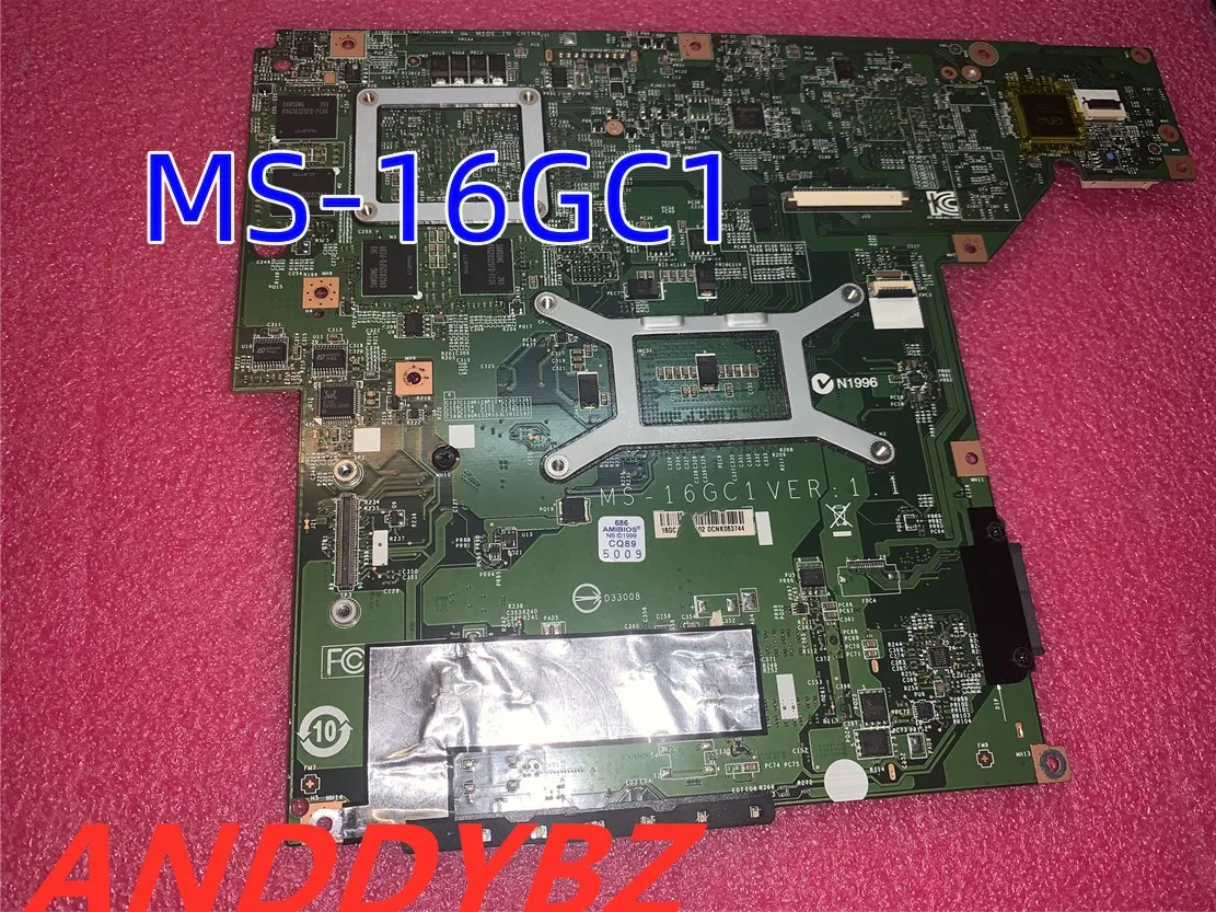 

Original For MSI GE60 MS-16GC MS-16GC1 laptop motherboard with GPU GT750M GTX760M GTX765M tested 100% working