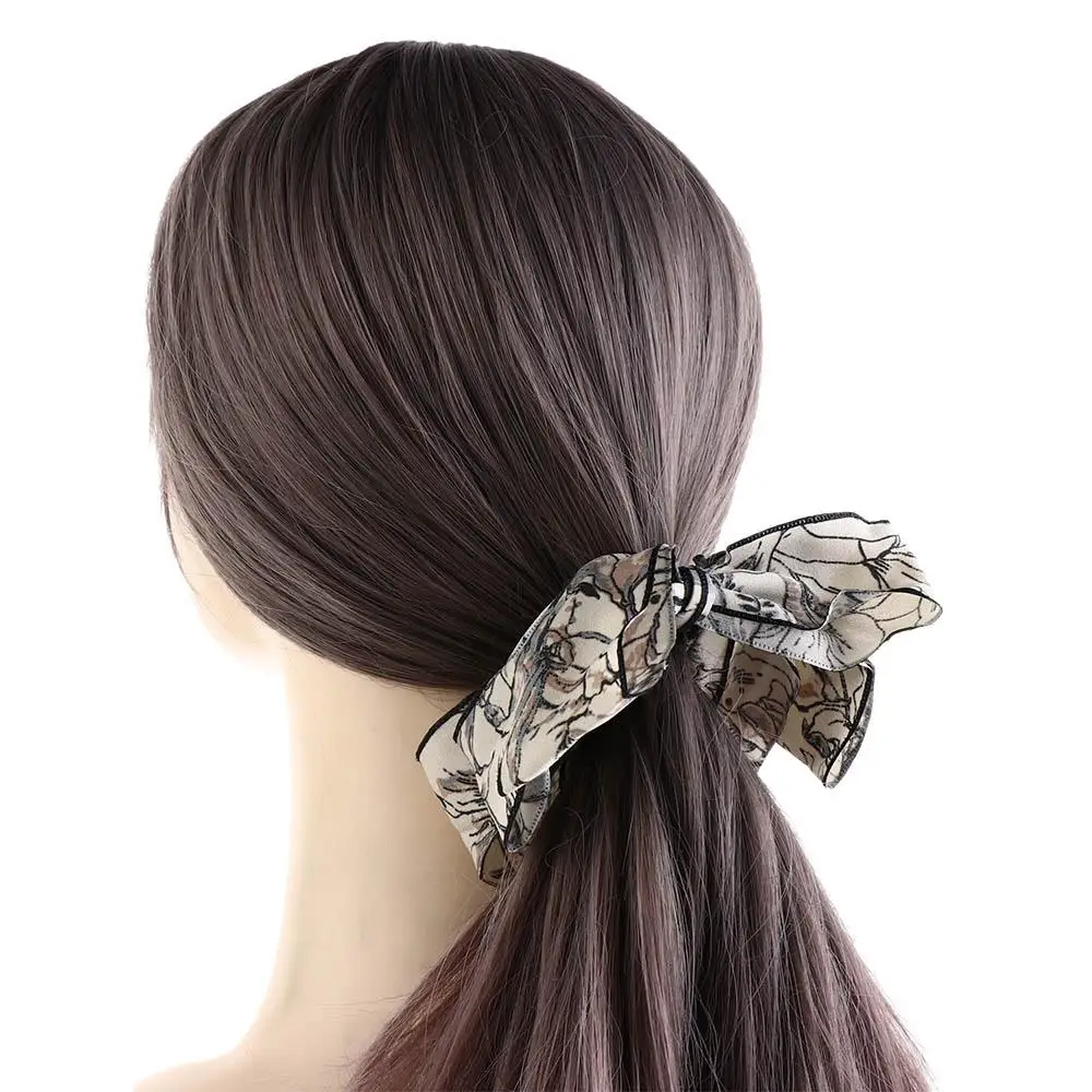 Elegant Bowknot Bow คลิปกล้วยริบบิ้นผมคลิปแนวตั้งคลิป Headdress ผม Claw ผู้หญิง