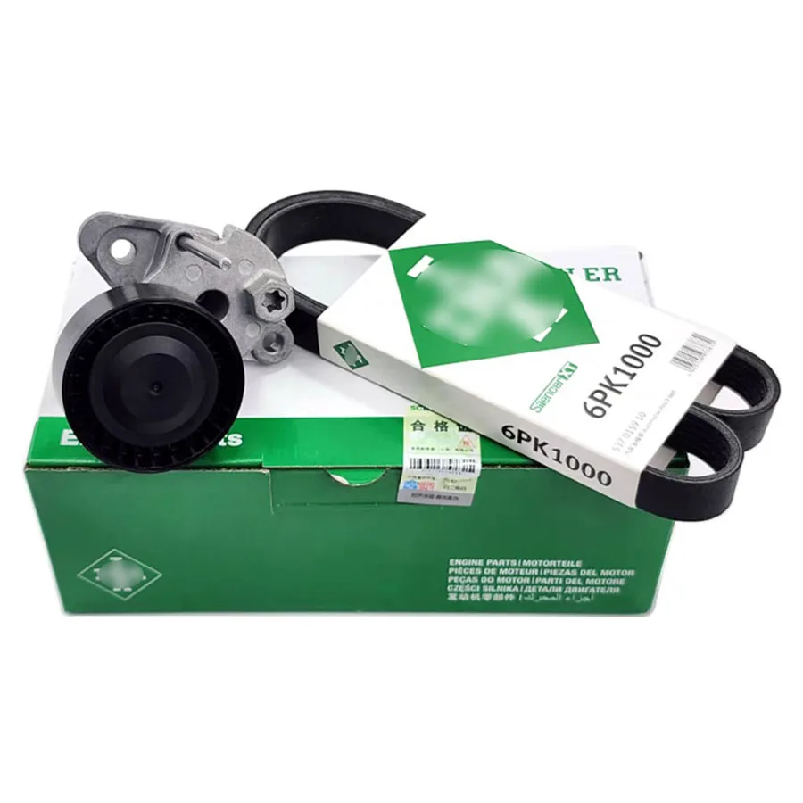 

Belt Kit（Tensioner+ Belt 6PK1000）for Audi A1 A3 Q2 Q3 Skoda Fabia Octavia VW Jetta golf 04E145299AG/04E145933