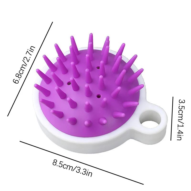 Scalp Brush Massager Sculp Brush Bath Brush Air Bag Silicone Shampoo Brush Hair Scalp Massager For Hair Growth