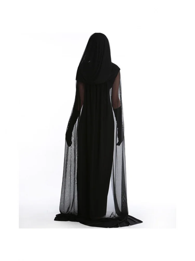 

Пасхальный маскарад невесты, костюм ведьмы, наряд волшебника, Хэллоуин, дьявол, ведьма orm, женский традиционный китайский сле S...