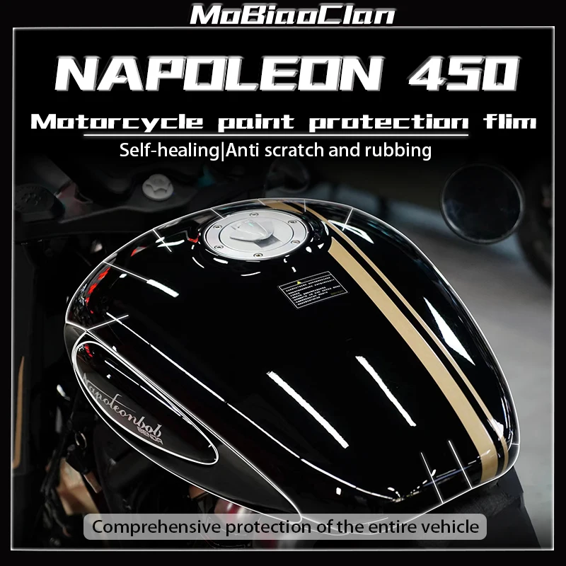 

For BENDA NAPOLEON 450 Napoleon 450 invisible car cover protective film TPU transparent fuel tank sticker modification