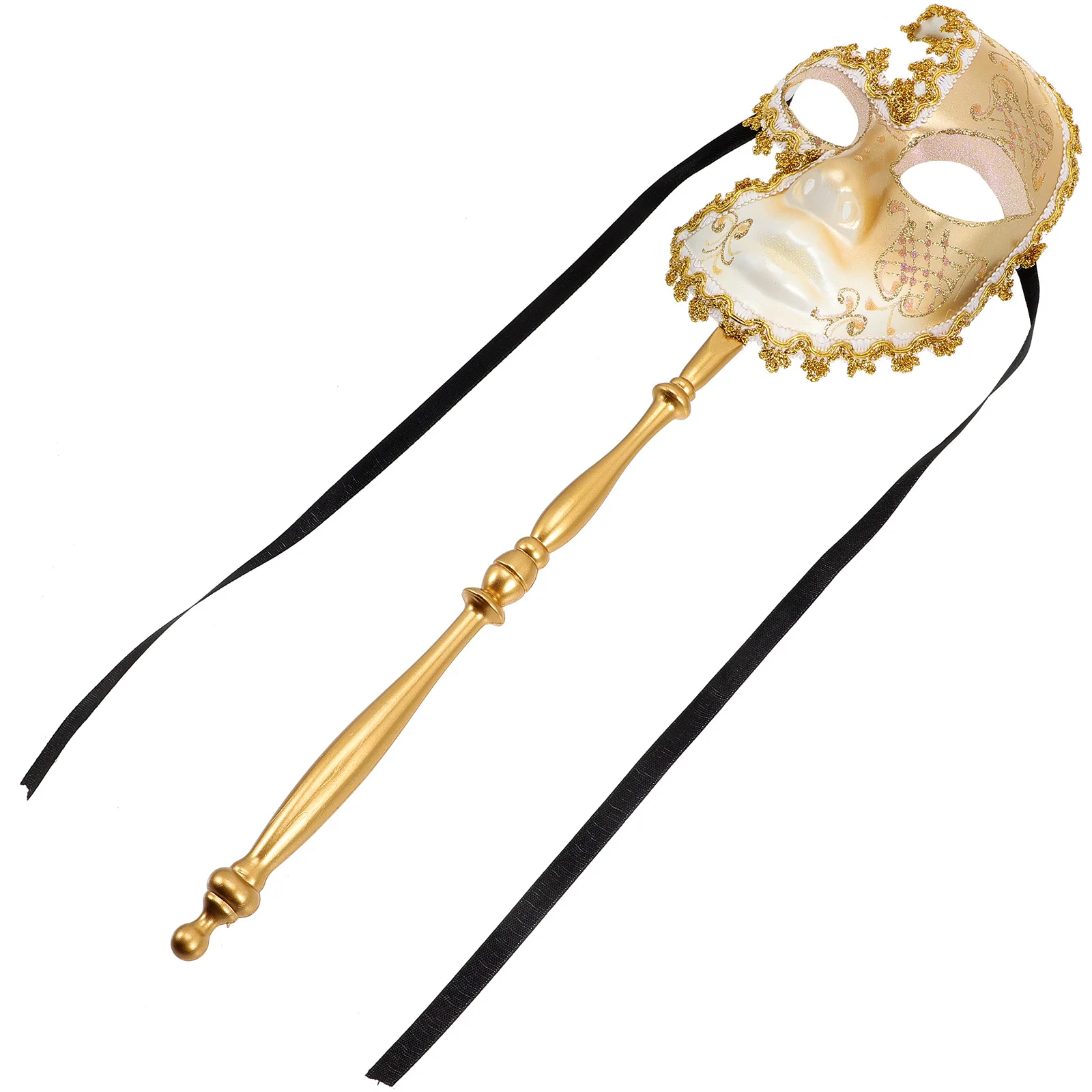 

Маскарадная вечеринка, реквизит, забавные венецианские маски с палочкой, праздничные декоративные маски