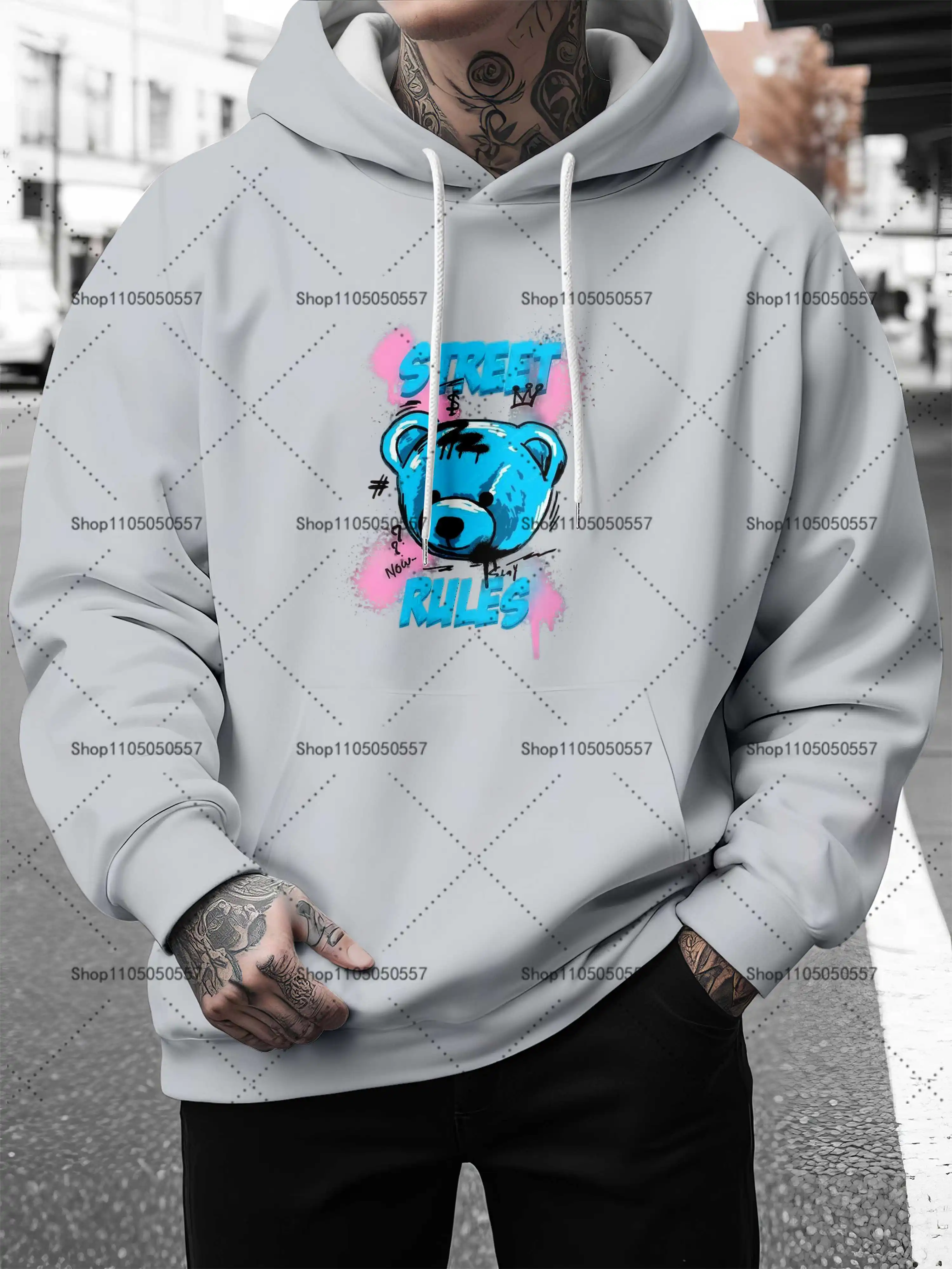 هودي كاجوال، مقاس عادي، سهل التنظيف والحفاظ عليه، مناسب لأي ملابس داخلية، مناسب لجميع المواسم، ألوان متعددة