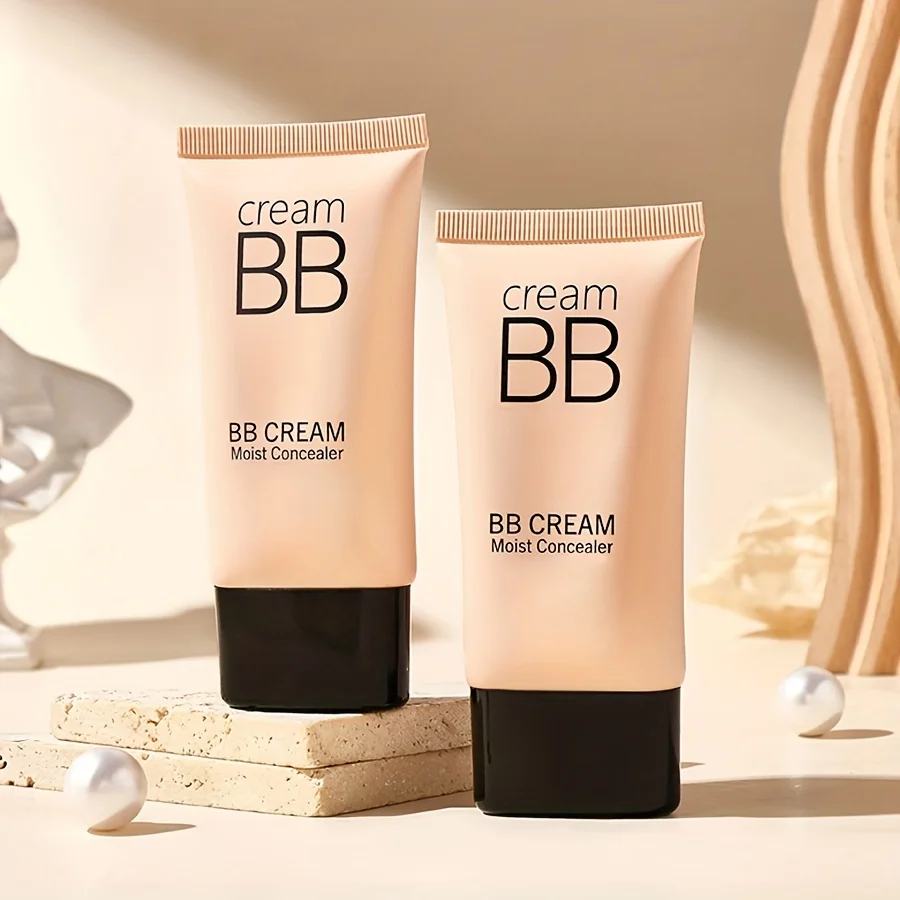 BB cream corrector, hidratación duradera, crema aislante de base líquida de maquillaje nude, crema CC ligera con agua