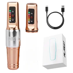 Mini Wireless Tattoo Machine Pen 3.0mm Stroke With 2 Battery Customized Premium Coreless Motor 10000Rpm SMP Permanent Makeup