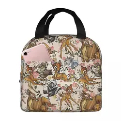 Borsa per il pranzo più fresca Bambi Sketched a tenuta stagna isolata Disney Tigger & Pooh Winnie Weekend Picnic contenitore per alimenti ragazza Kid