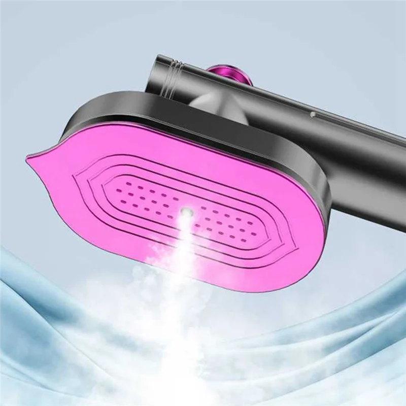 A59E-1 Piece Handheld Steam Iron Steamer Ironing&Steaming 2 In 1 Fabric Wrinkle Travel Iron US Plug B