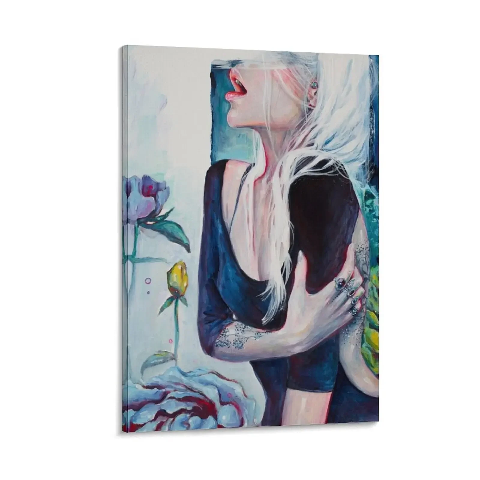 

In Her Garden Canvas Painting Wall decoration frame Decoration for home poster