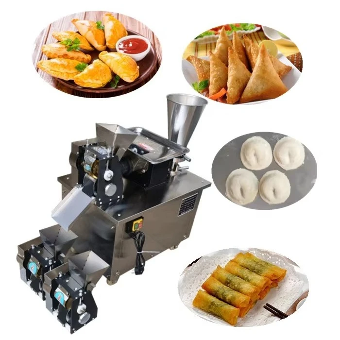 High Quality Low Price Dumpling Filling Machine Empanada Folding Samosa Patti Making Machines Pie Maker Perogie Maker Machine - view 2