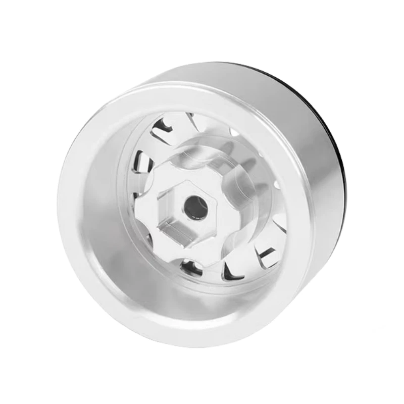 1.9'' inch Beadlock Wheels Hub fit for RC4WD Trail finder 2 Chassis LWB Mojave II Four Door Body Crawler Car RC 1/10 scale