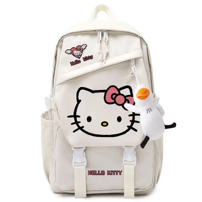 

Sanrio Large Capacity Schoolbag Hello Kitty Girl Backpack Elementary School Student Campus Junior High School Student Backpack