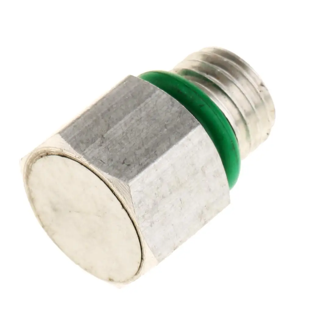 High Pressure Relief Valve 1.25mm Orifice Metal Part for Car Air Conditioner Compressor Service