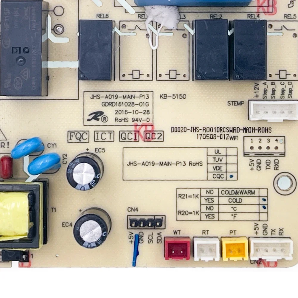 Used For Portable Air Conditioner Control Board A012A JHS-A019-MAIN-P13 Circuit PCB GDRD161028-01G Conditioning Parts