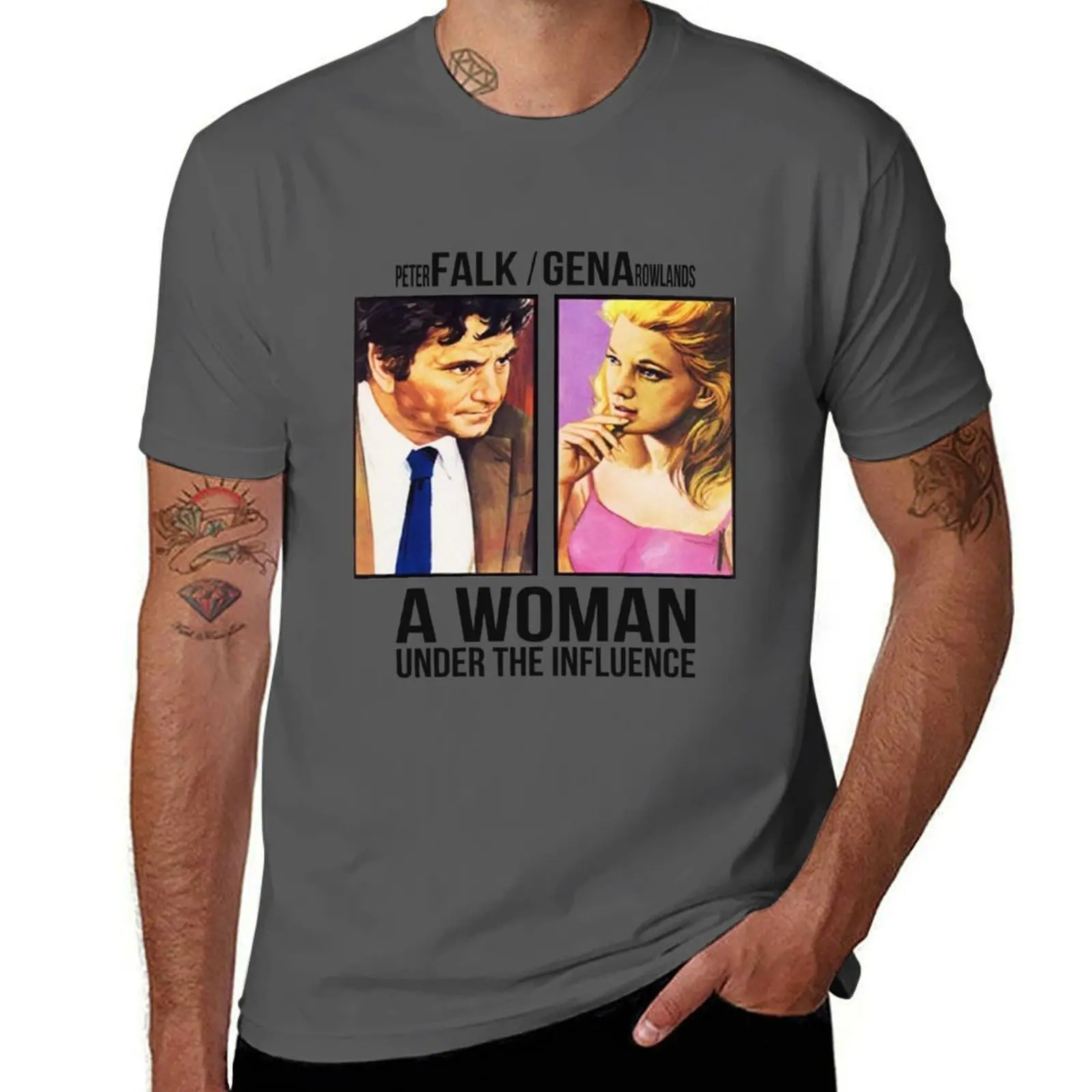 T-shirt A Woman Under The Influence John Cassavetes, T-shirt léger pour l'entraînement en salle de sport