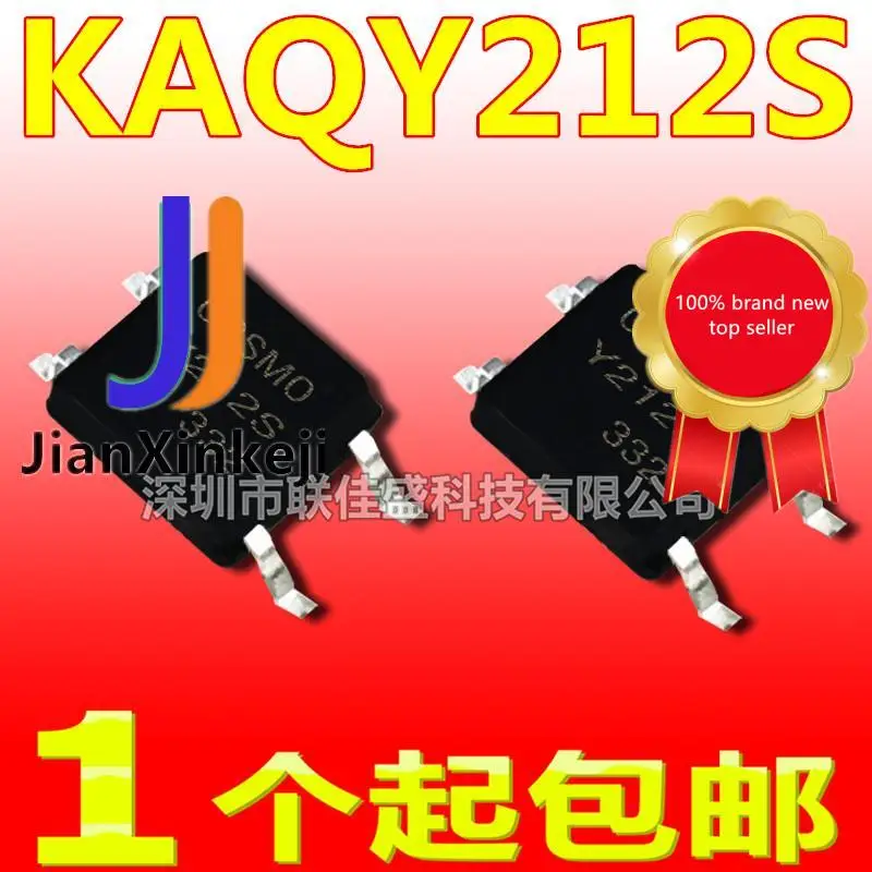 10Pcs 100% Original New In สต็อก KAQY212S Y212S Driver SOP4 Optocoupler Solid State Relay Optocoupler