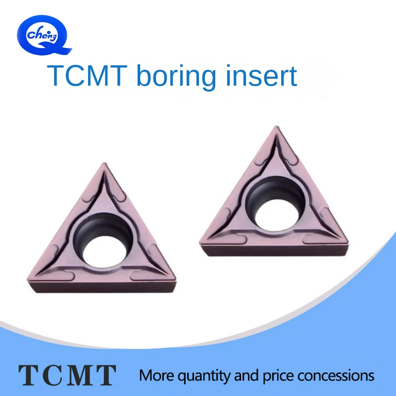 

10 шт./кор. TCMT16T304 TCMT16T308 треугольная токарная вставка для расточной внутренней токарной вставки из нержавеющей стали