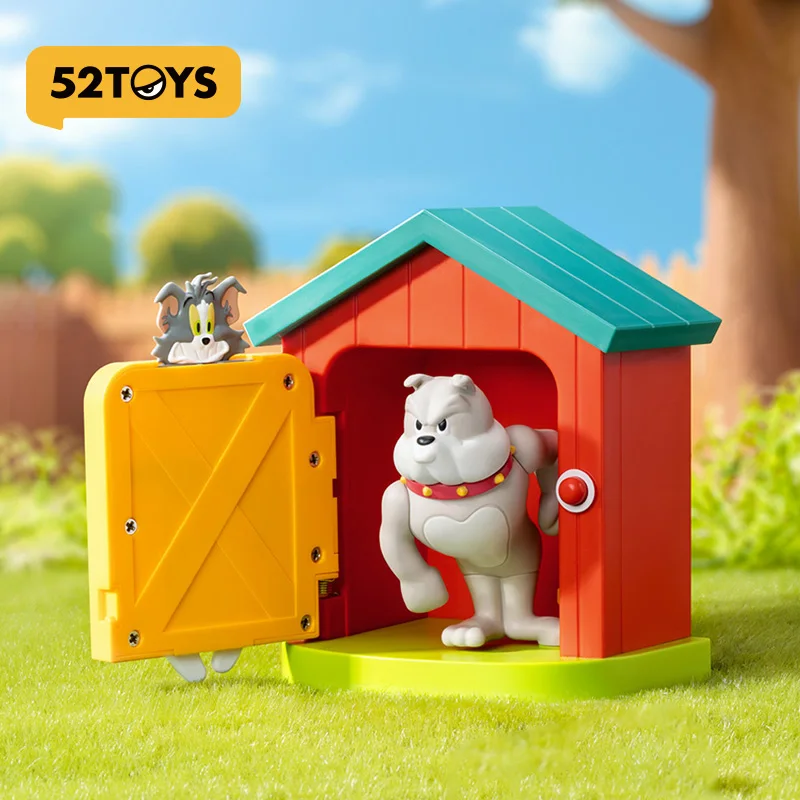 

52TOYS Blind Box Tom And Jerry Unlucky Tom Series Collectible Figure Trendy Toy Desktop Decoration Gift For Adult Collectors