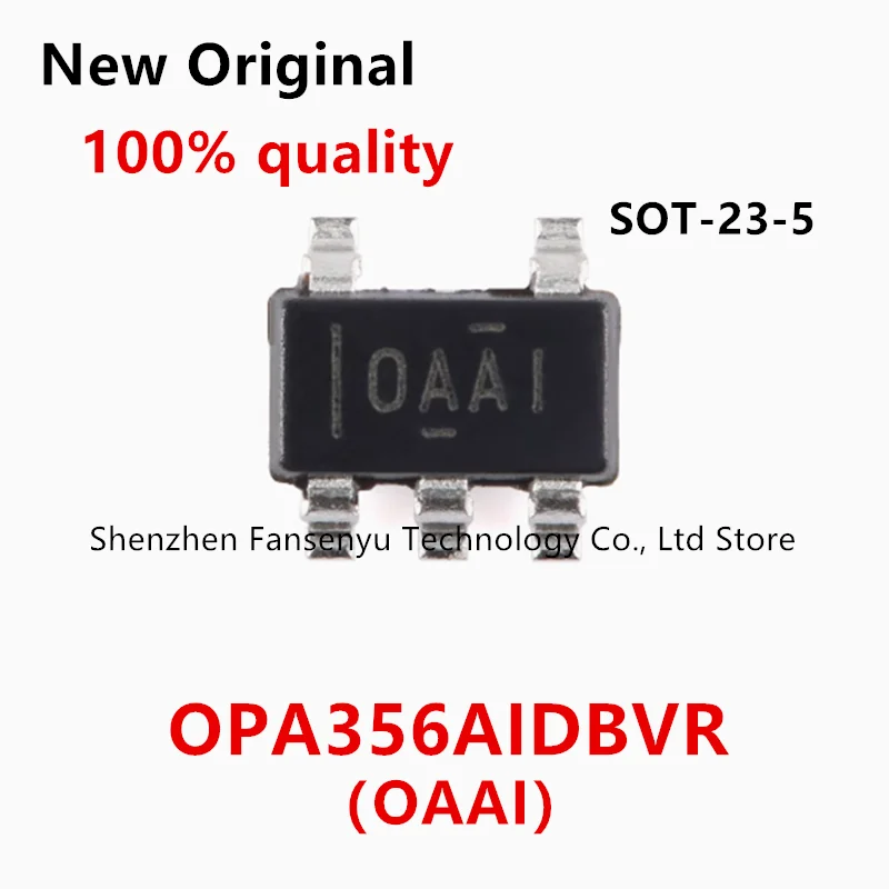 

(10piece) 100% New OPA356AIDBVR OPA356 OAAI 0AAI sot23-5 Chipset