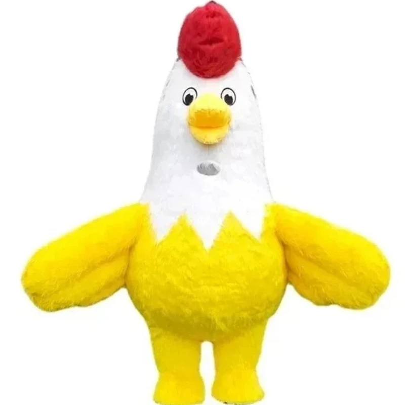 260cm Inflatable Mascot Chicken Large Costumes Advertise Ceremony Animal Carnival Anime Stage Party Show Props Cosplay Costume