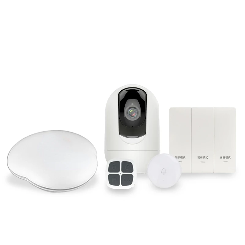 smart home automation WIFI GSM anti theft alarm system wireless