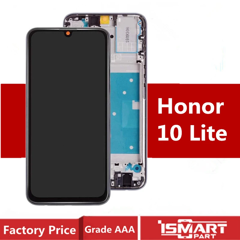 LCD Display For Huawei Honor 10 Lite Screen Replacement Touch Digitizer Assembly with Frame HRY-LX1 HRY-LX2