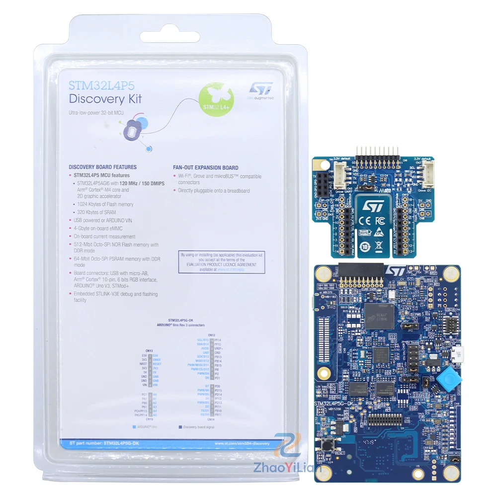 For STM32L4P5G-DK Low Energy MCU Development Board LCD Touch Sensor Expansion Port