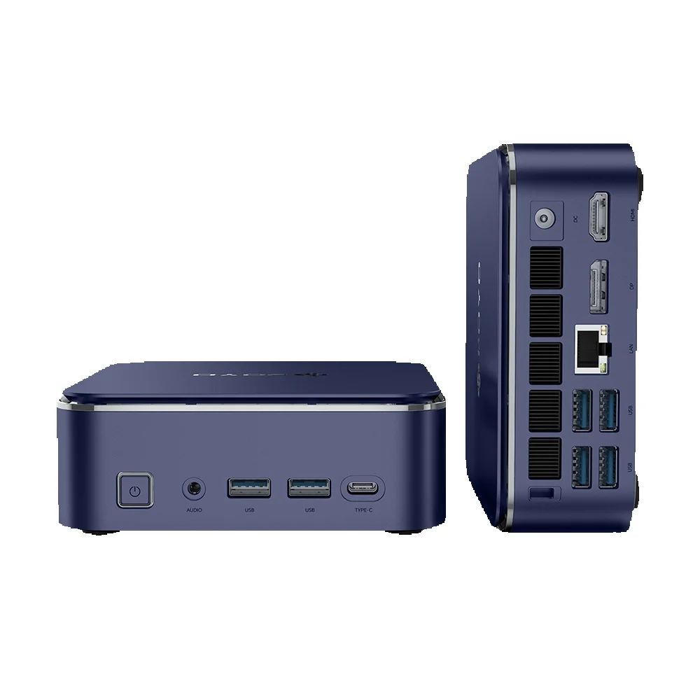 SOYO M5 Mini-PC Neuerscheinung AMD Ryzen 3 4300U (Max Turbo 3,7 GHz) Prozessor LPDDR4 16 GB RAM 512 GB M.2 SSD WiFi5 BT5.0 Windows 11 Pro Leiser Laufender Mikrocomputer