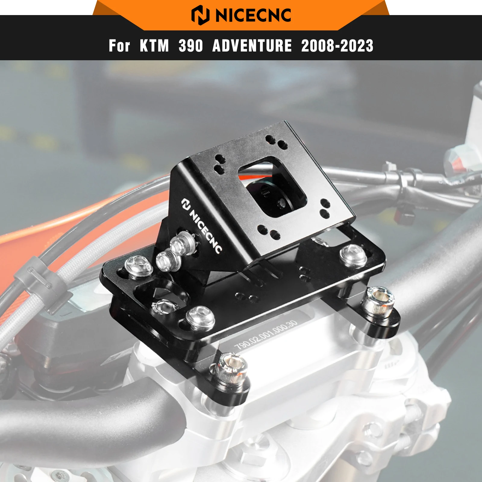 

NICECNC For KTM 390 Adventure 2008-2023 Navigation GPS Bracket AMPS Mount 790 890 Duke Adventure 1290 Super Adventure/R/S/T