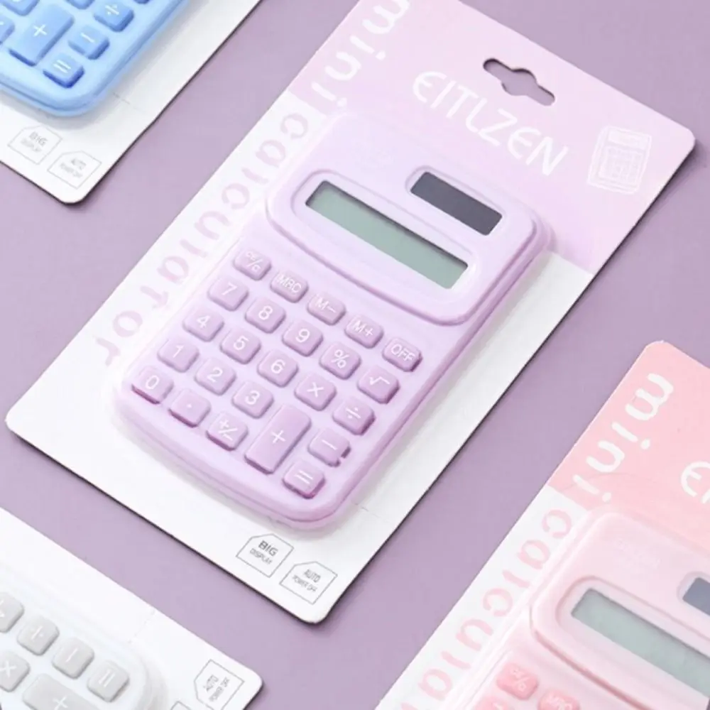 Stationery Arithmetic Office Supplies Accounting Tool Mini Electronic Calculator Small Calculator Accountant Calculator