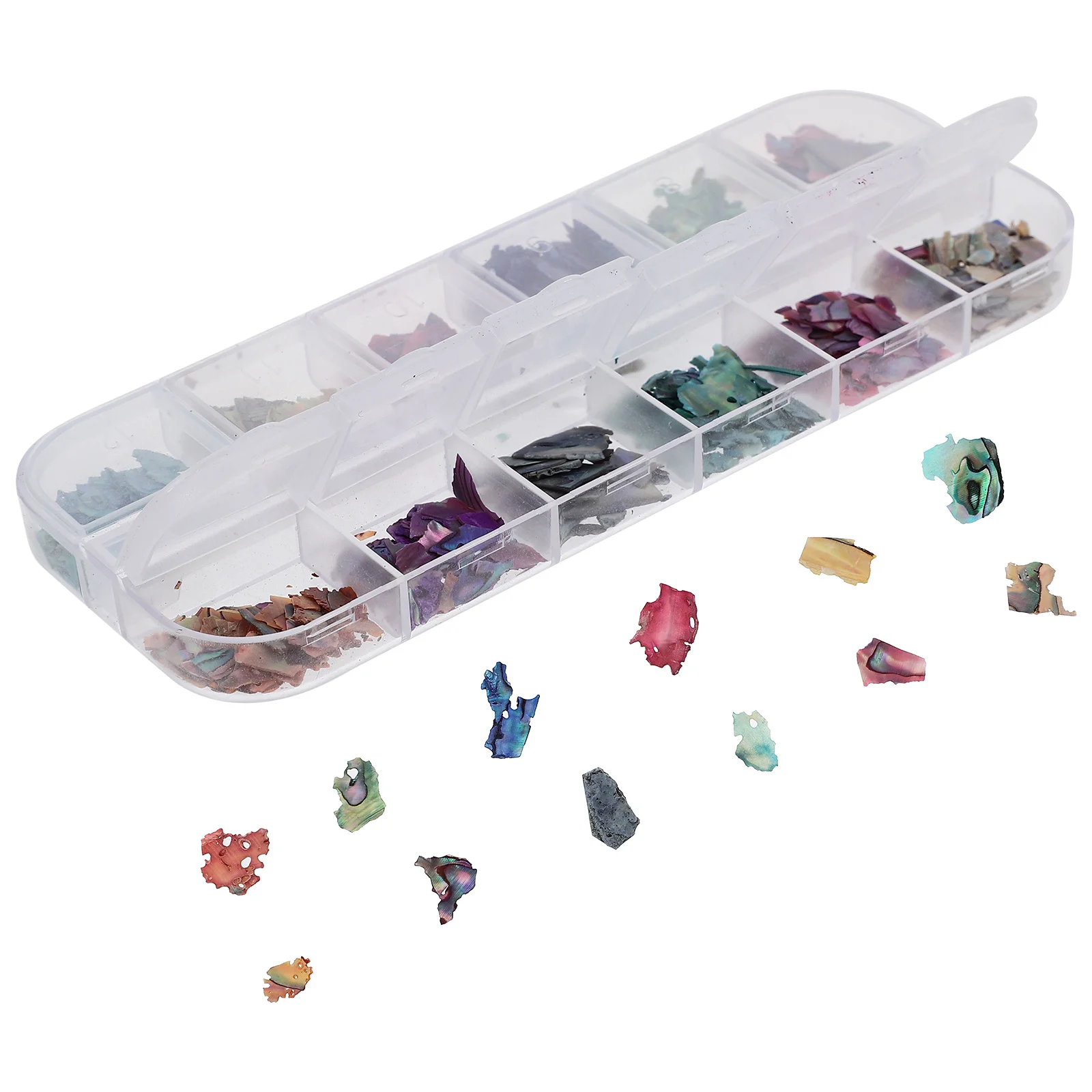 

Подвески для дизайна ногтей, женские маникюрные украшения в виде ракушек, украшения, привлекательные блестящие блестящие нежные цвета, рождественский декор для ногтей