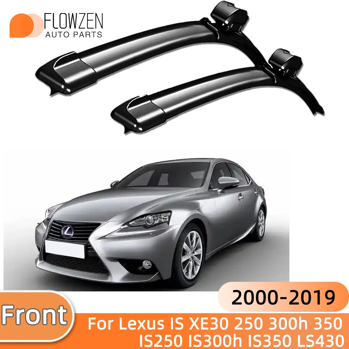 Auto-Wischerblätter für Lexus IS XE30 250 300h 350 IS250 IS300h IS350 LS430 2000-2019 Frontwischerblätter Windschutzscheibe Windschutzscheibe