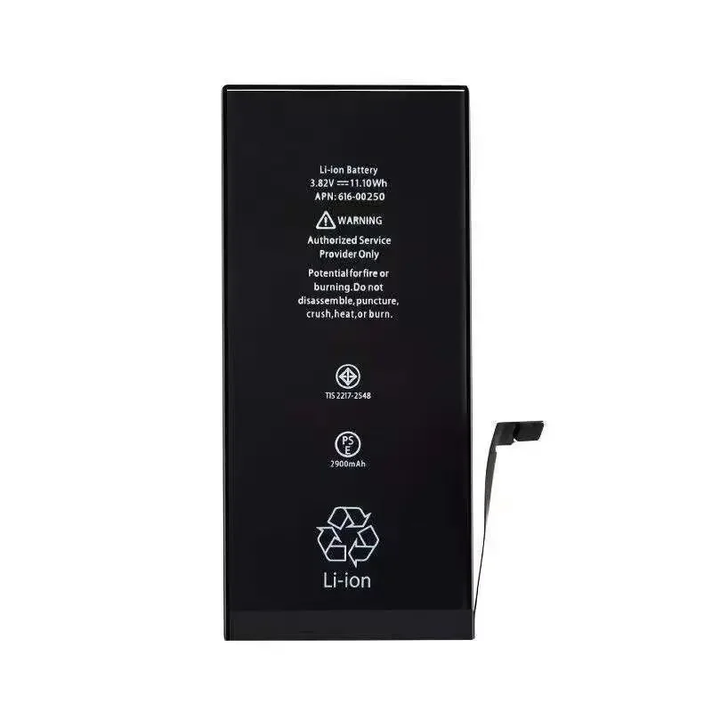 Batería de repuesto para iPhone 14 13 12 11 Pro Max X XS XR XSMAX 5S 6 6S 7 8 Plus 7p Batería de capacidad para Apple 2