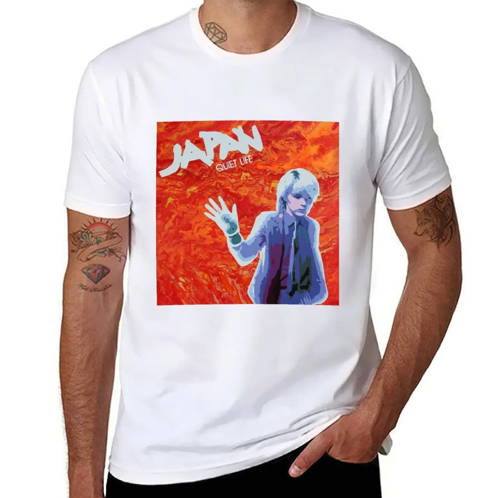 

David Sylvian T-Shirt man t shirts for men casual men t shirt cotton 100% cotton t shirt pack T-shirt