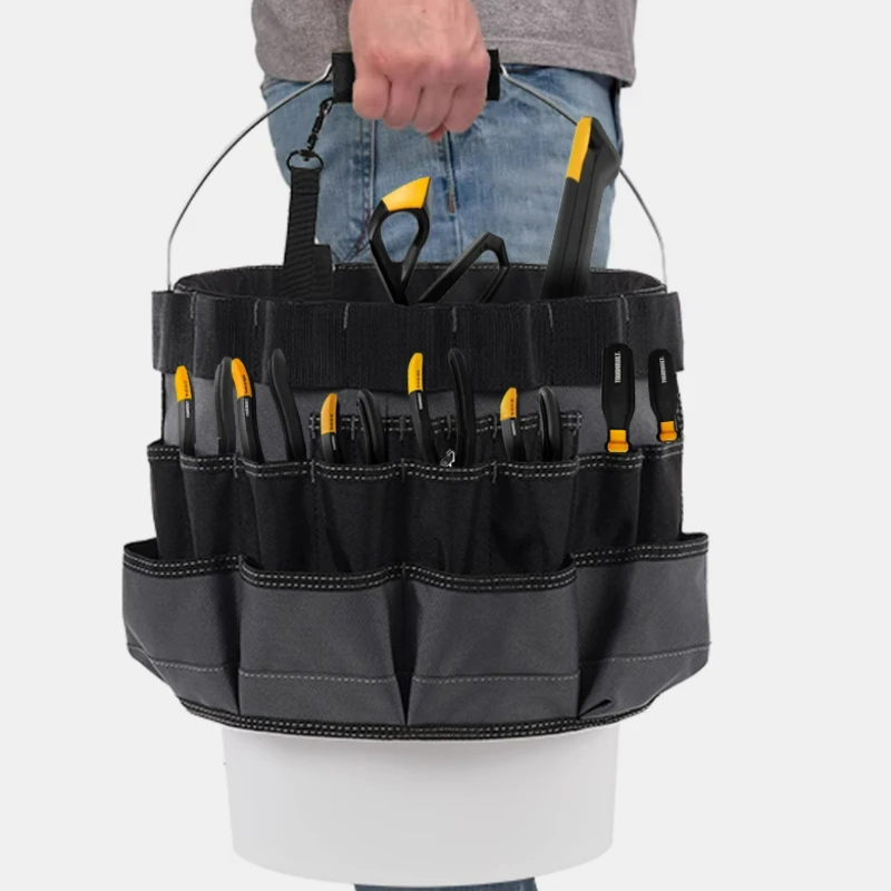 

TOUGHBUILT TB-85 Bucket Organizer Multi-functional Bucket Bag Tool Accessories Toughbuilt Bucket Bag