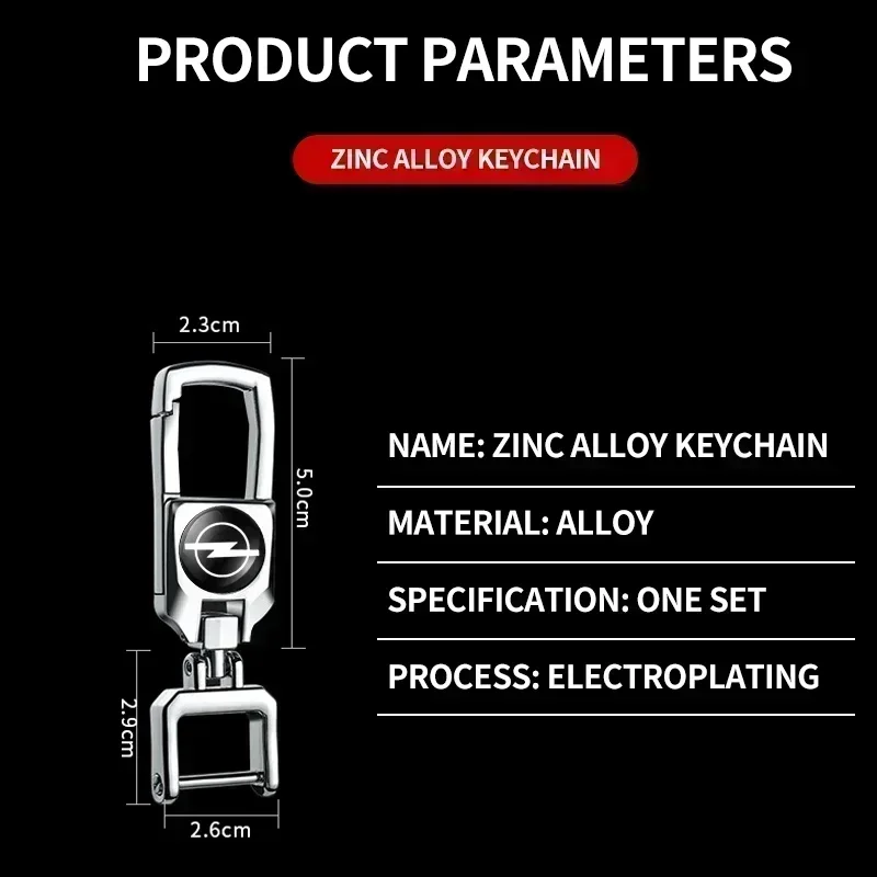 Car Logo Styling Keychain Keyring Auto Accessories For Opel Meriva Corsa Astra Vivaro Signum Insignia Mokka Adam Combo Junior