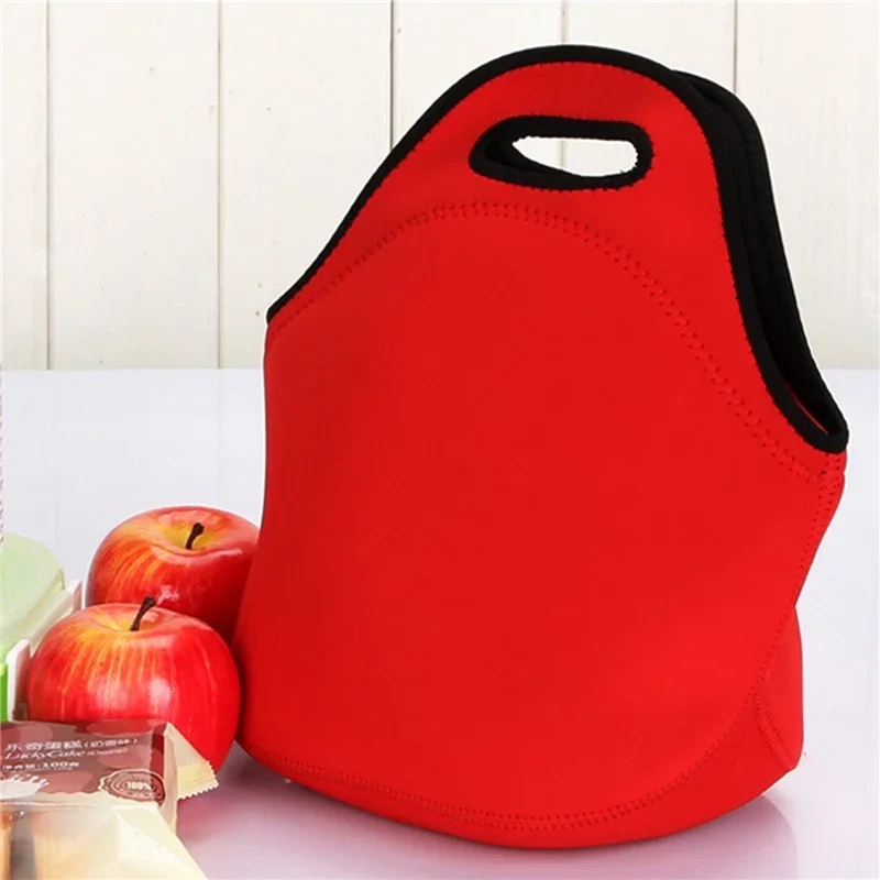 

2022 Diving Fabric Lunch Bag Boys and Girls Printed Lunch Bags Insulation Lunch Bag Tote Bags Spot Packaging Storage Bag