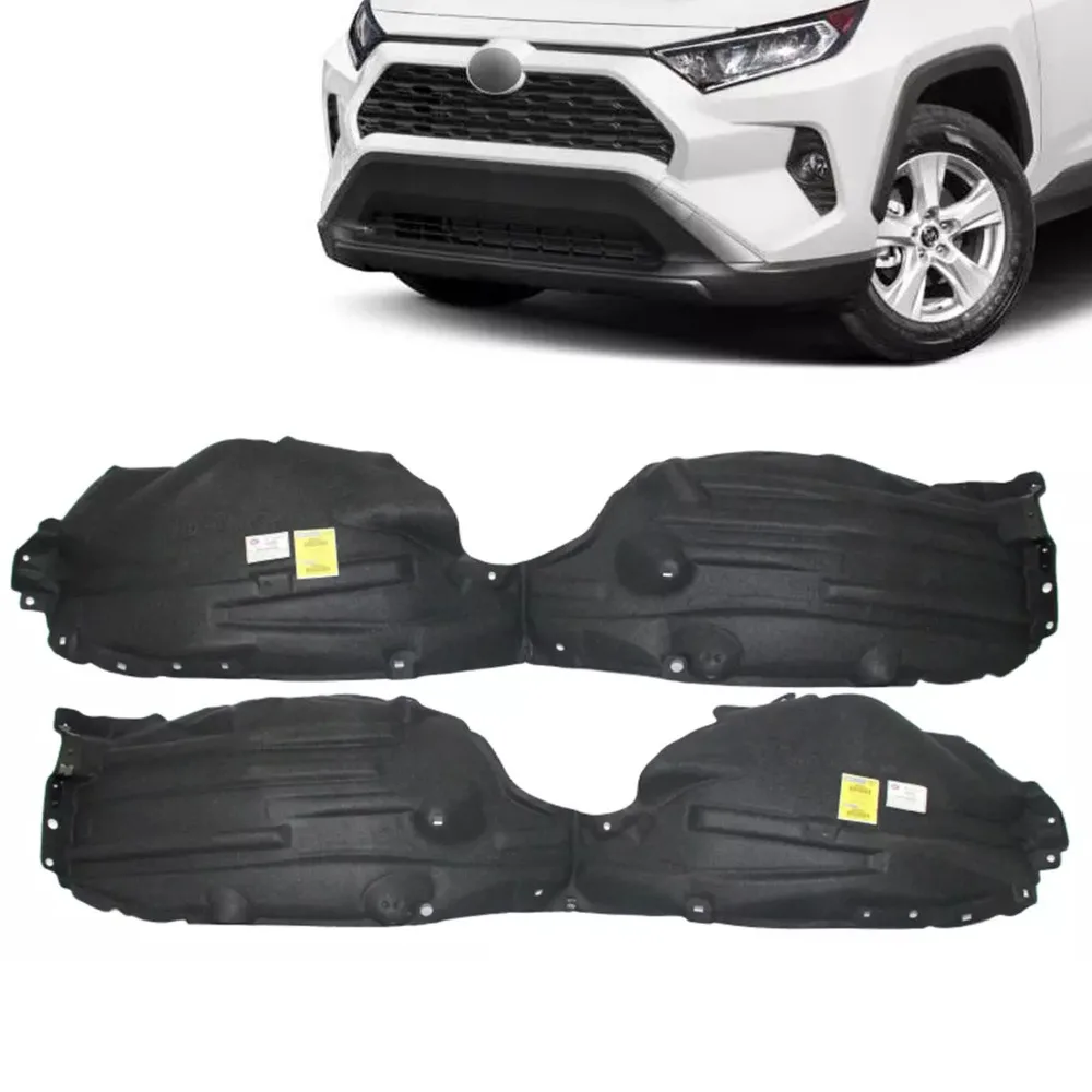 

Set Fit 2019-2020 Toyota RAV4 Front Fender Liner New Driver & Passenger Side