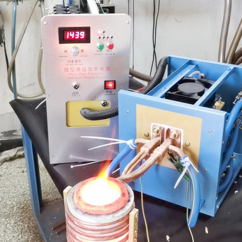 40Kw Handheld High Frequency Induction Heating Machine Electromagnetic Heater