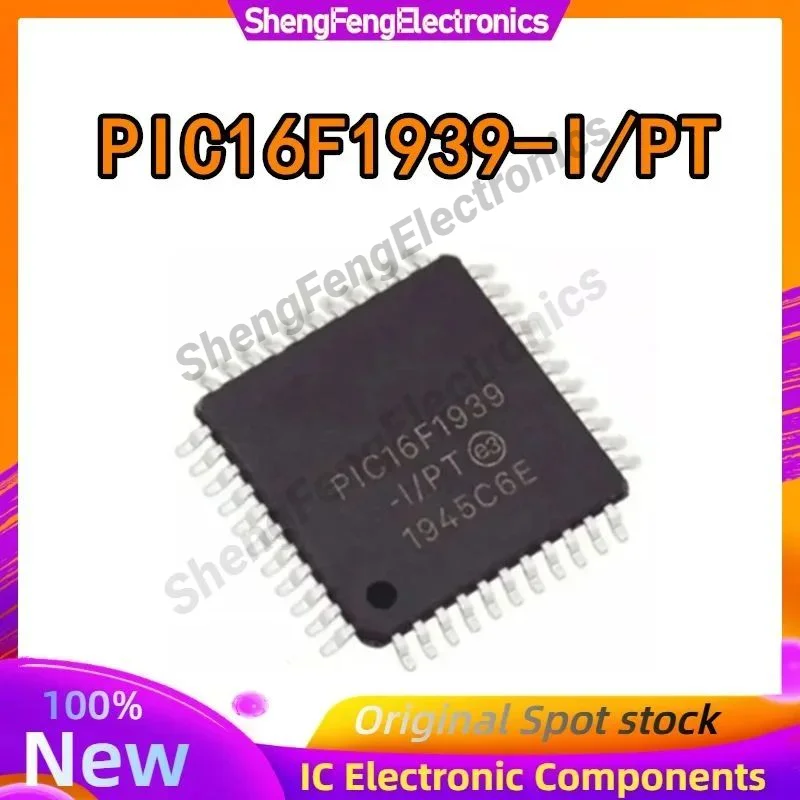 

5PCS PIC16F1939-I/PT PIC16F1939-I PIC16F1939 PIC IC MCU Chip TQFP44 100% New Original