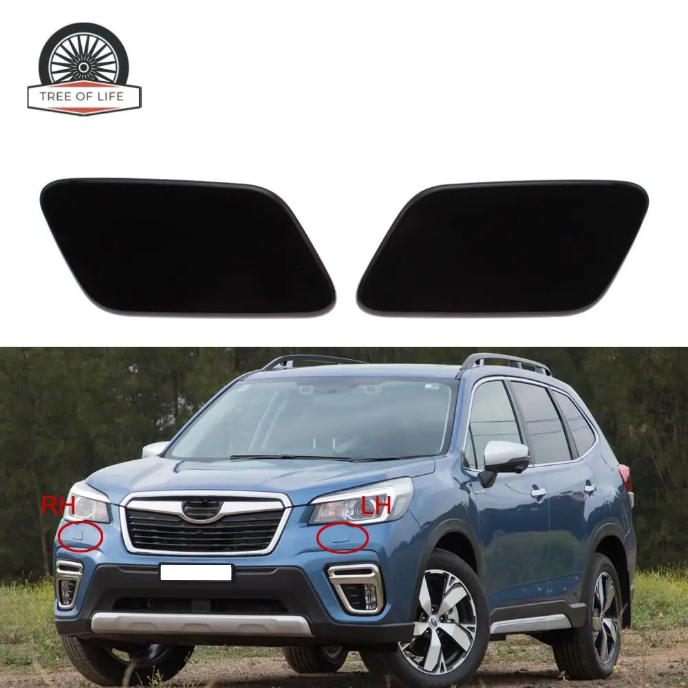 For Subaru Forester SK 2018 2019 2020 86636-SJ120 86636-SJ130  Front Headlight Washer Cover Headlamp Spray Nozzle Jet Cap